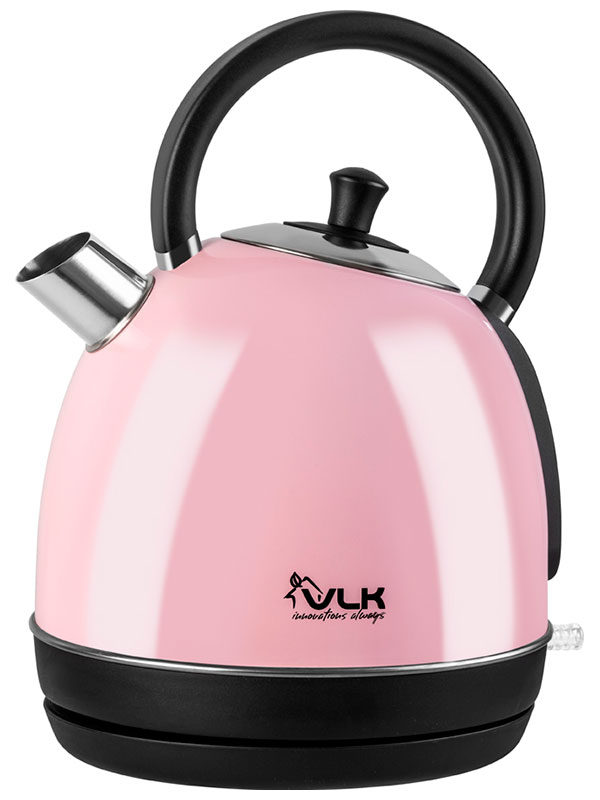 Чайник электрический VLK Siena-6562, розовый/черный