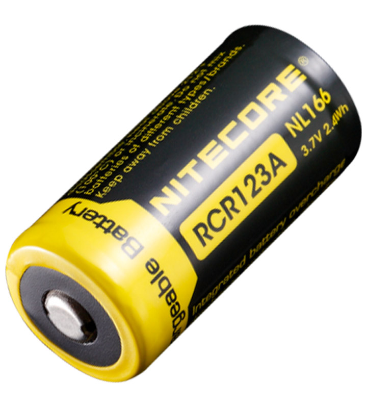 Аккумулятор Nitecore NL166 RCR123/16340