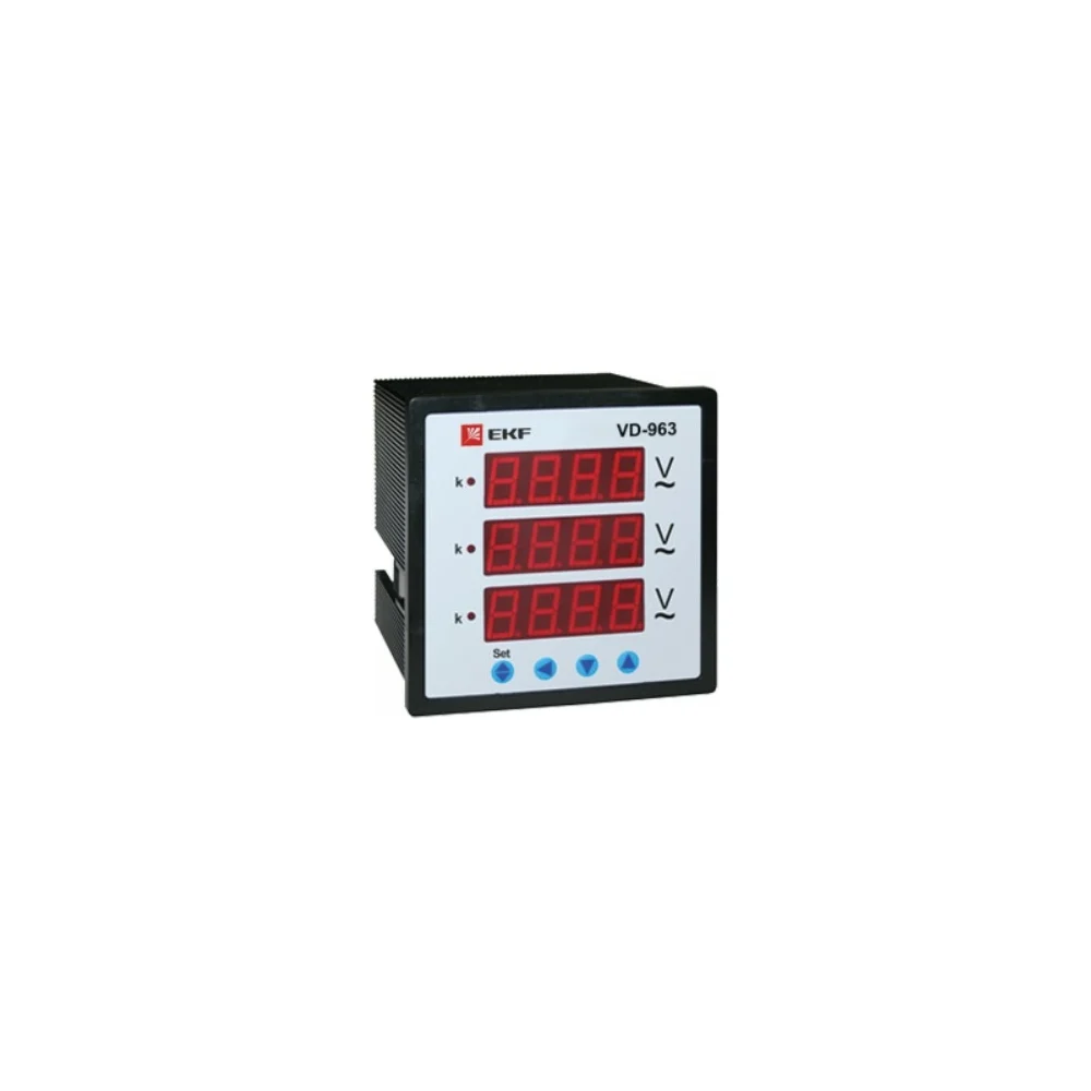 Цифровой вольтметр на панель EKF PROxima SQ vd-963