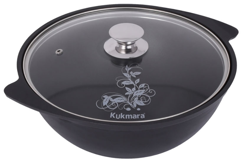 Казан для плова Kukmara 3.5 л, со стеклянной крышкой, АП (к37а)