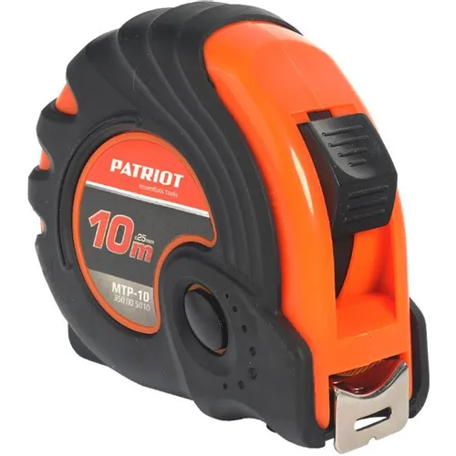 Рулетка строительная Patriot MTP-10, 10м x25мм [350005010]