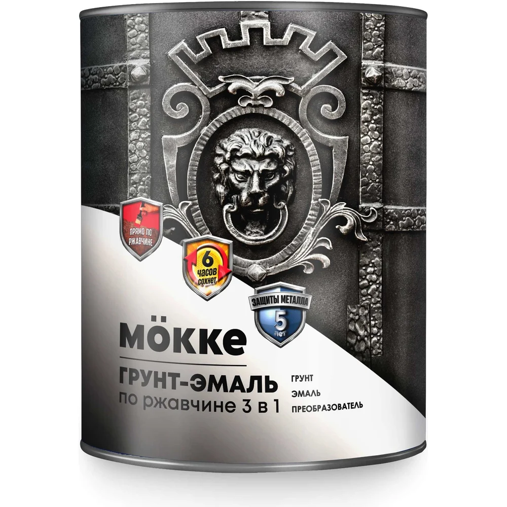 Алкидно-уретановая грунт-эмаль MÖKKE MÖKKE RAL 7004 9738