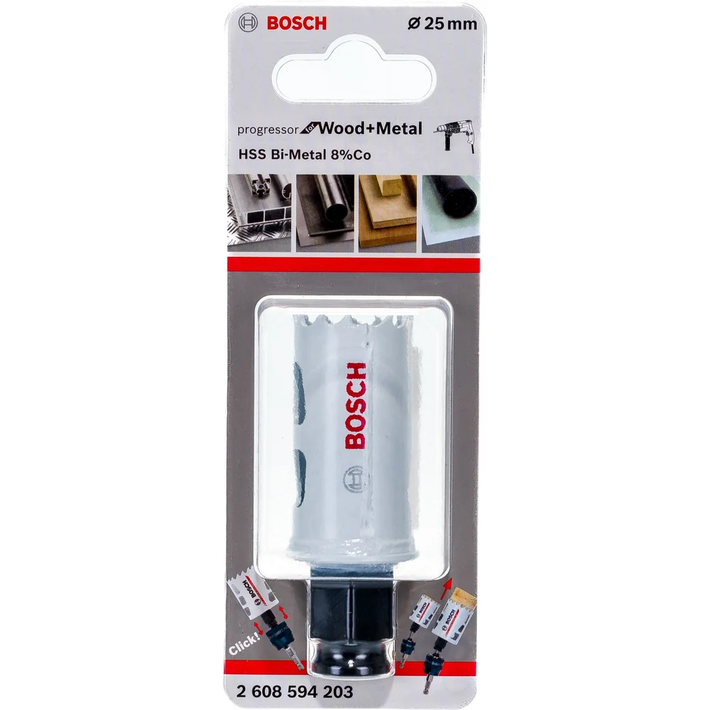 Биметаллическая коронка Bosch PROGRESSOR 2608594203