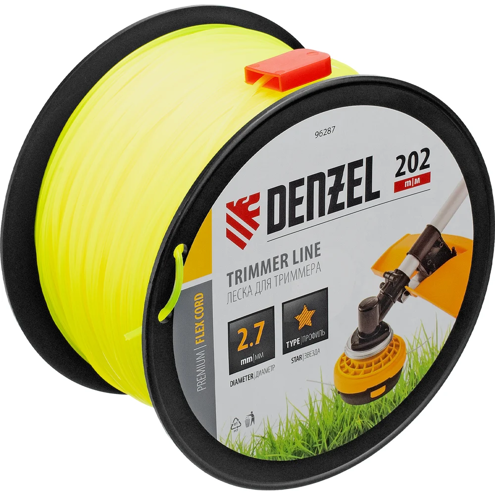 Леска для триммера Denzel FLEX CORD 96287
