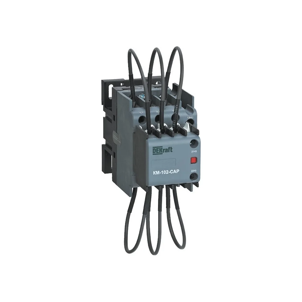 Конденсаторый контактор DEKraft км-102-cap 22422DEK