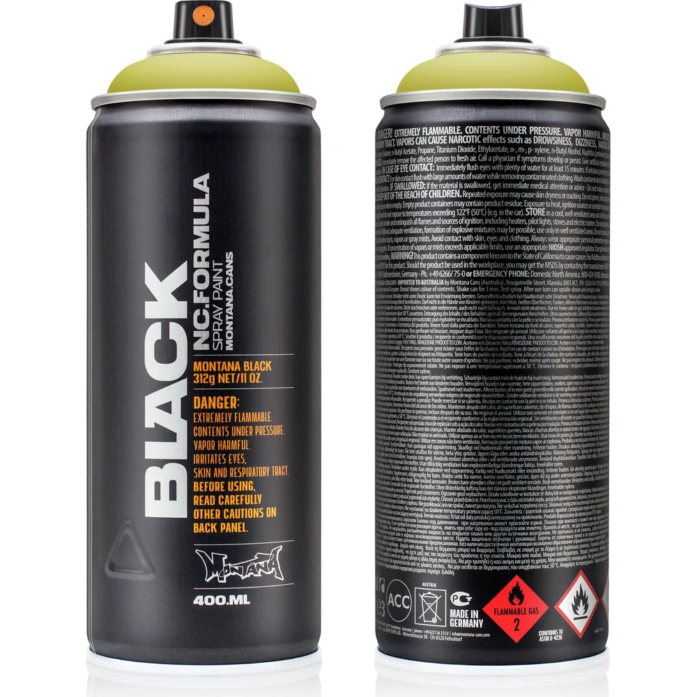 Краска Montana BLACK 6710 BLK