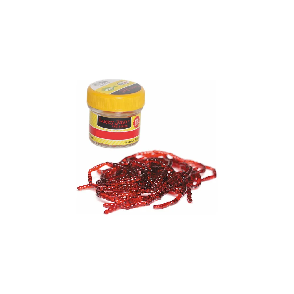 Искусственные насадка Lucky John LJ Pro Series EXTRA BLOOD WORM XL 140201-002