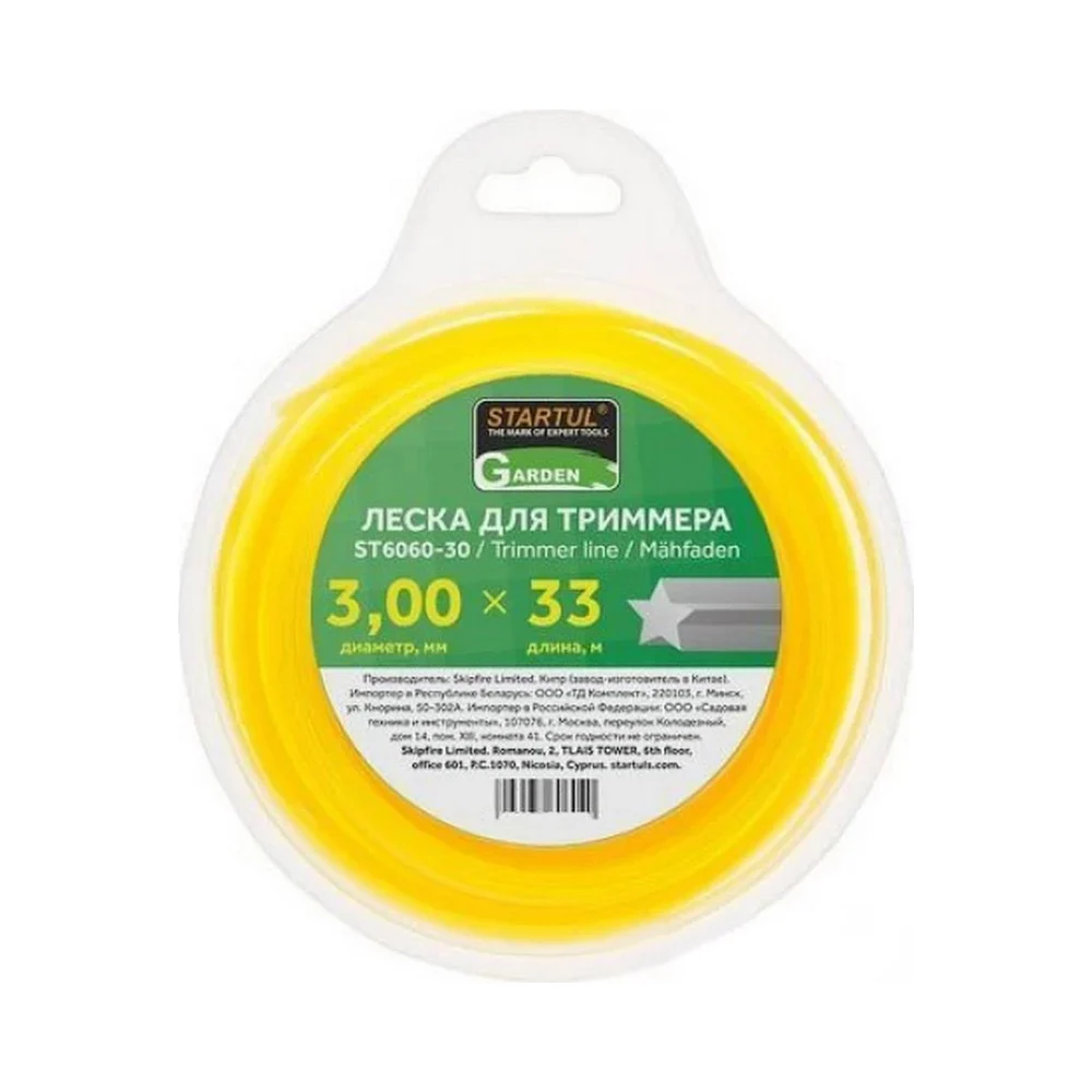 Леска для триммера STARTUL Garden ST6060-30