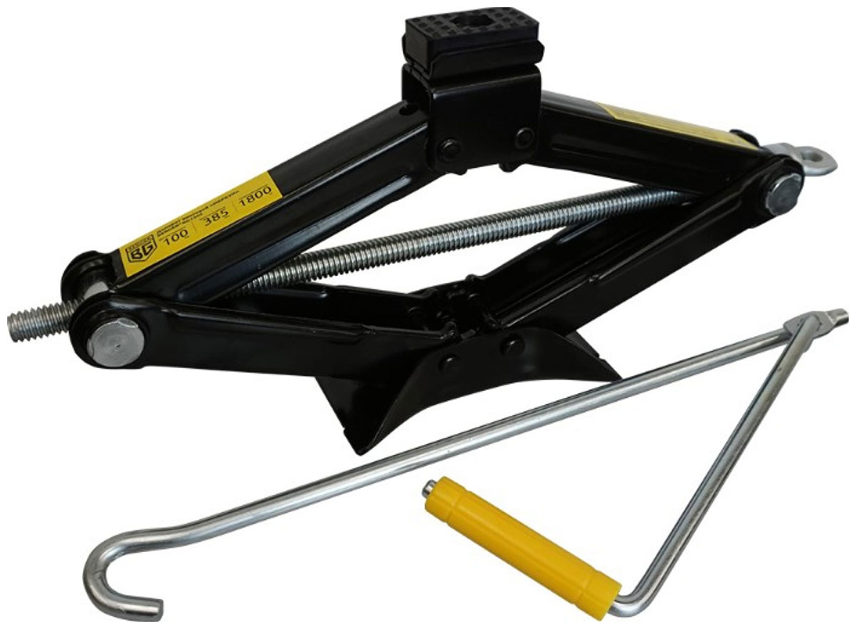 Домкрат винтовой Berger "МЕРКУР" BERGER BG1302, 100-385 мм, 1,8 т