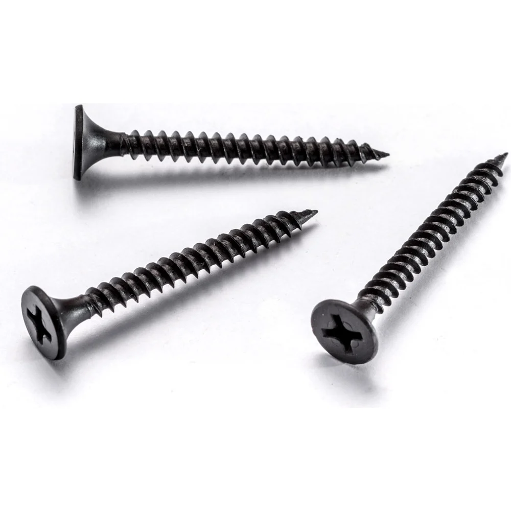 Оксидированный саморез по гипсокартону, металлу Bohrer 4,2х70 1кг SWGM-4,2х70-1