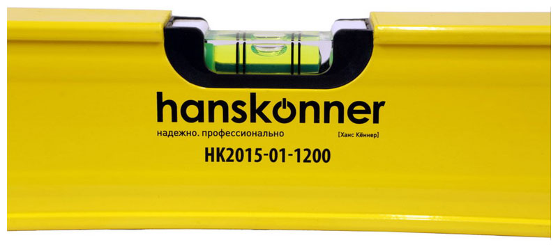 Уровень алюминиевый Hanskonner HK2015-01-1200