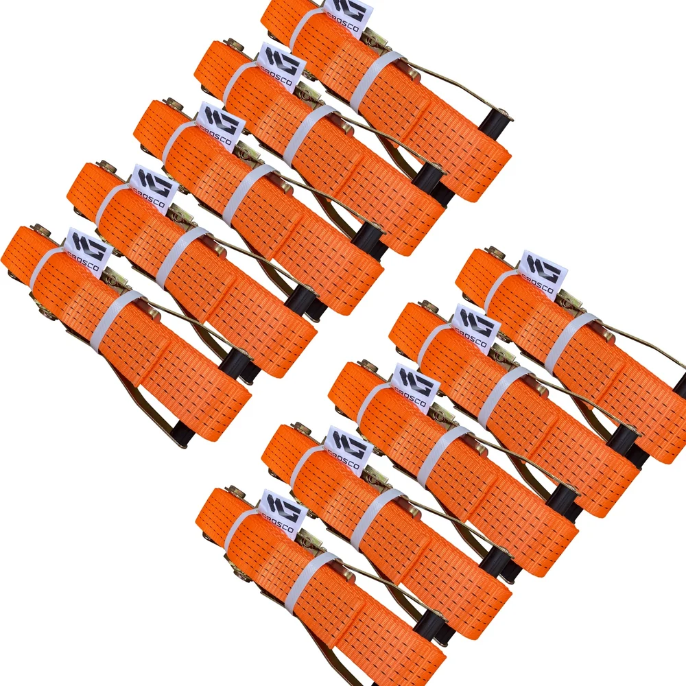 Комплект стяжных кольцевых ремней для крепления груза Grosco RSTK01020C0