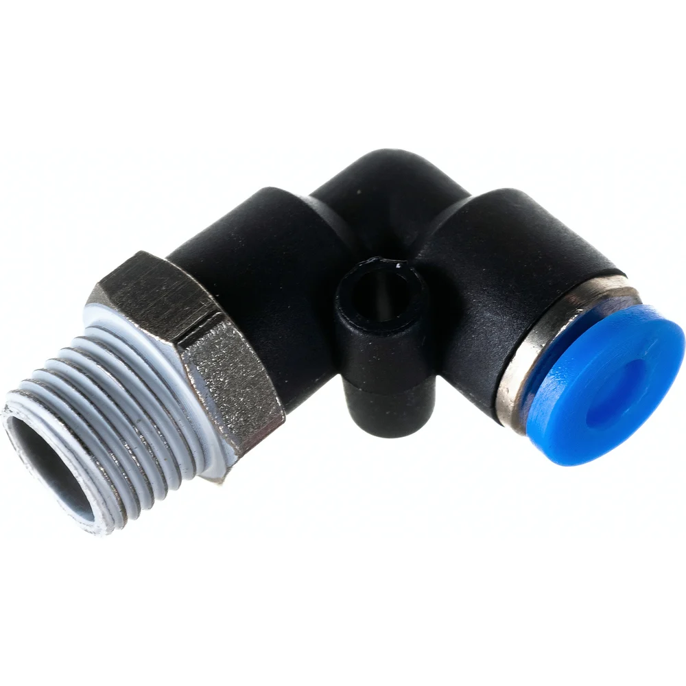 Угловой фитинг для пластиковых трубок Rockforce RF-SPL04-01(2230)