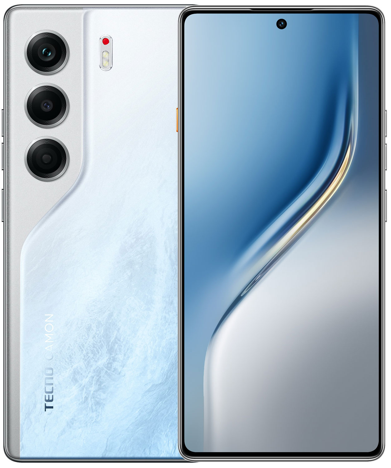 Смартфон Tecno CAMON 40 256Гб 8Гб белый