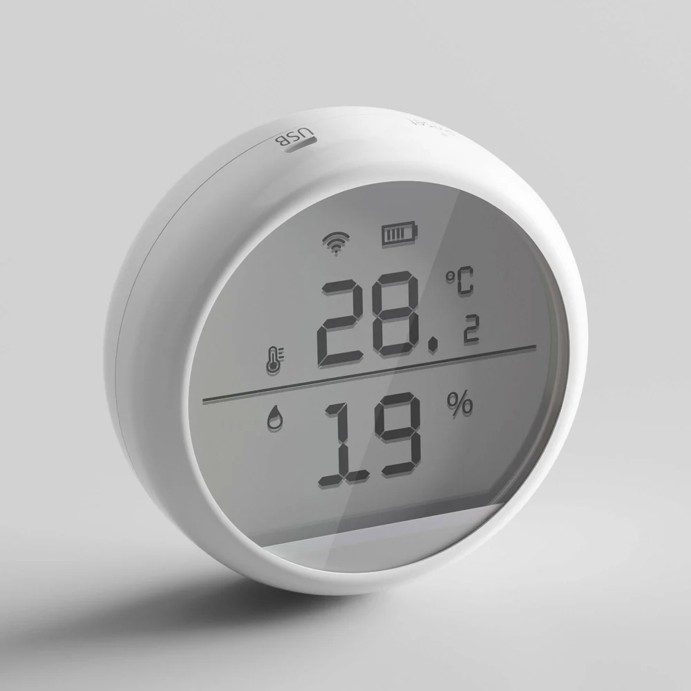 Умный датчик температуры и влажности Elektrostandard a061849