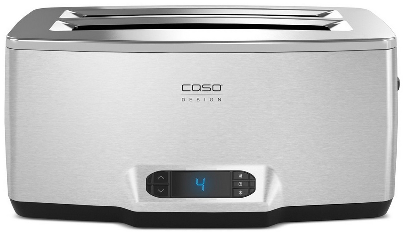 Тостер Caso Inox 4, мощность 1800 Вт, автоматическое отключение, нержавеющая сталь
