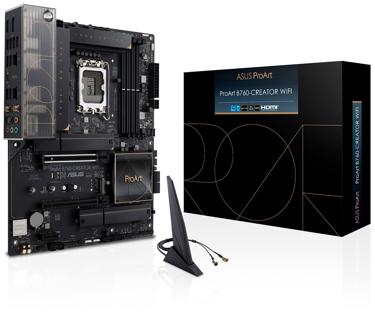 Материнская плата Asus ProART B760-CREATOR WIFI (LGA1700, ATX)