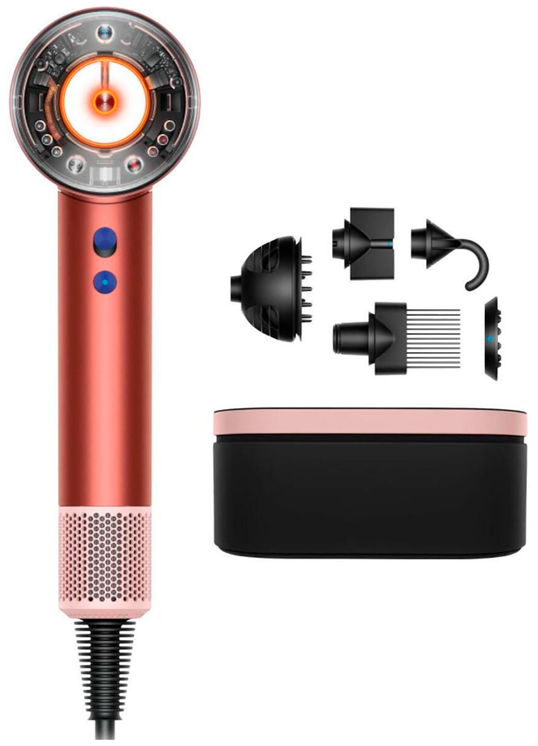 Фен Dyson SuperSnc HD16 в цвете Strawberry Bronze (CN)