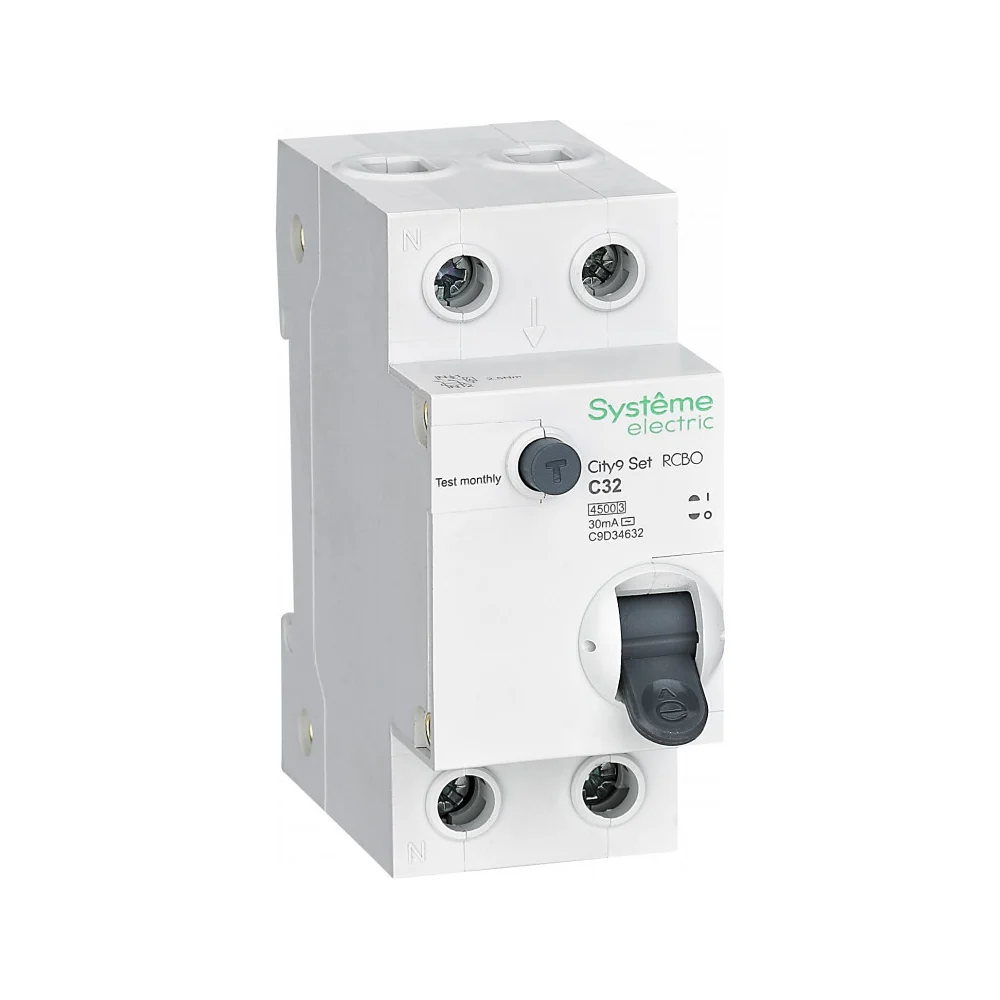 Автоматический выключатель дифференциального тока Systeme Electric City9 set C9D34632