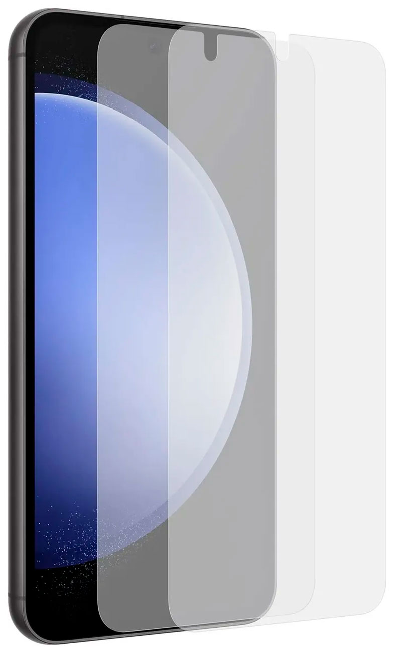 Защитная пленка для экрана Samsung Galaxy S23FE, прозрачная, 2 шт. (EF-US711CTEGRU)