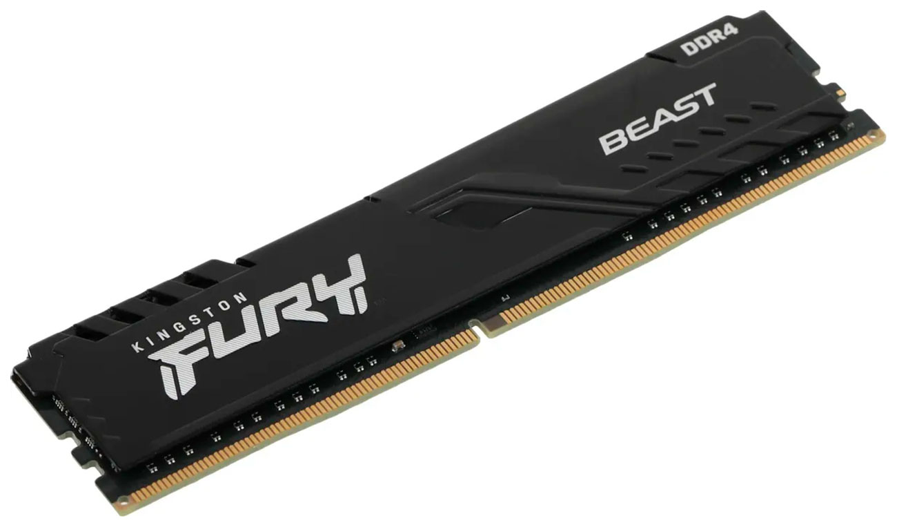 Оперативная память Kingston FURY Beast DDR4 16Gb 3200MHz Black (KF432C16BB/16)