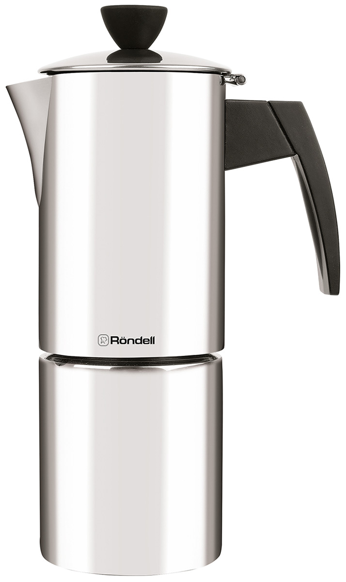Гейзерная кофеварка Rondell RDS-1512 6 чашек 0,3 л Loft Professional