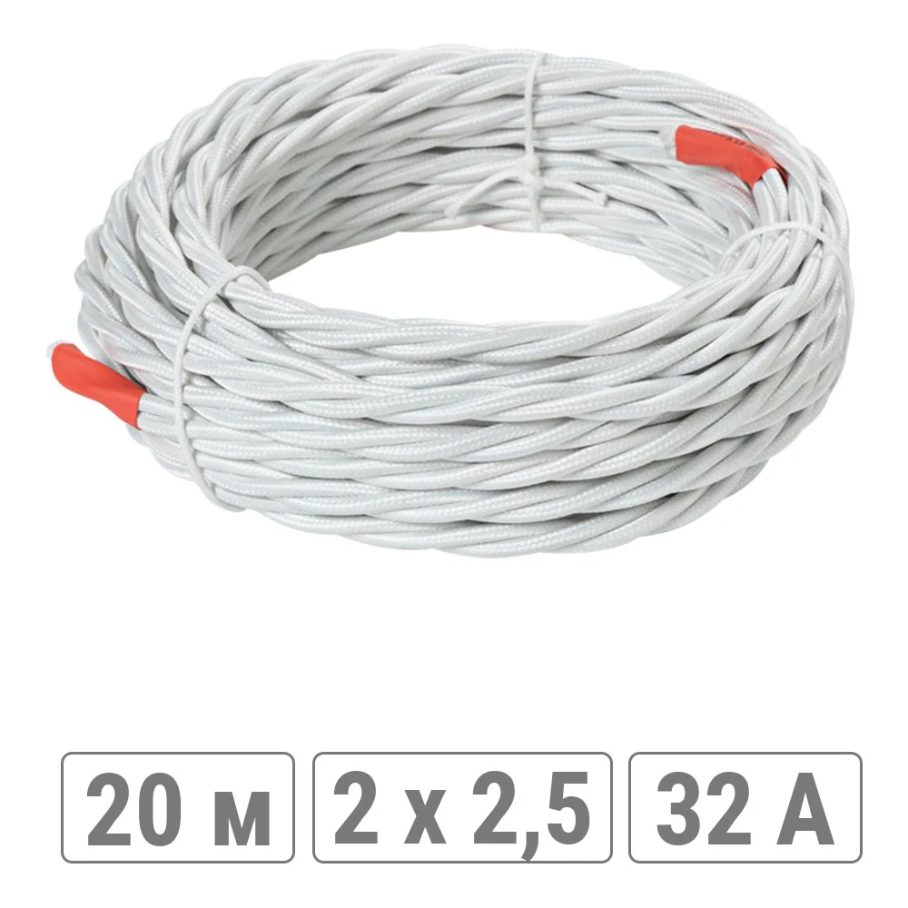 Витой ретро провод TDM ELECTRIC Эко SQ2801-0202