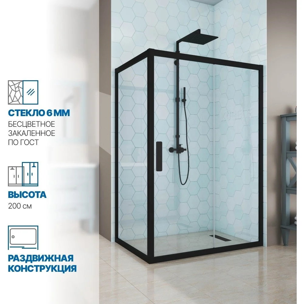 Душевой уголок GuteWetter gwmpkb019r 4698031939138
