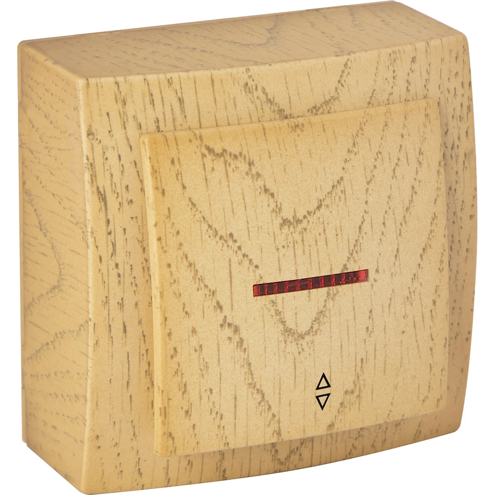 Проходной выключатель Nilson Themis wood 26281008