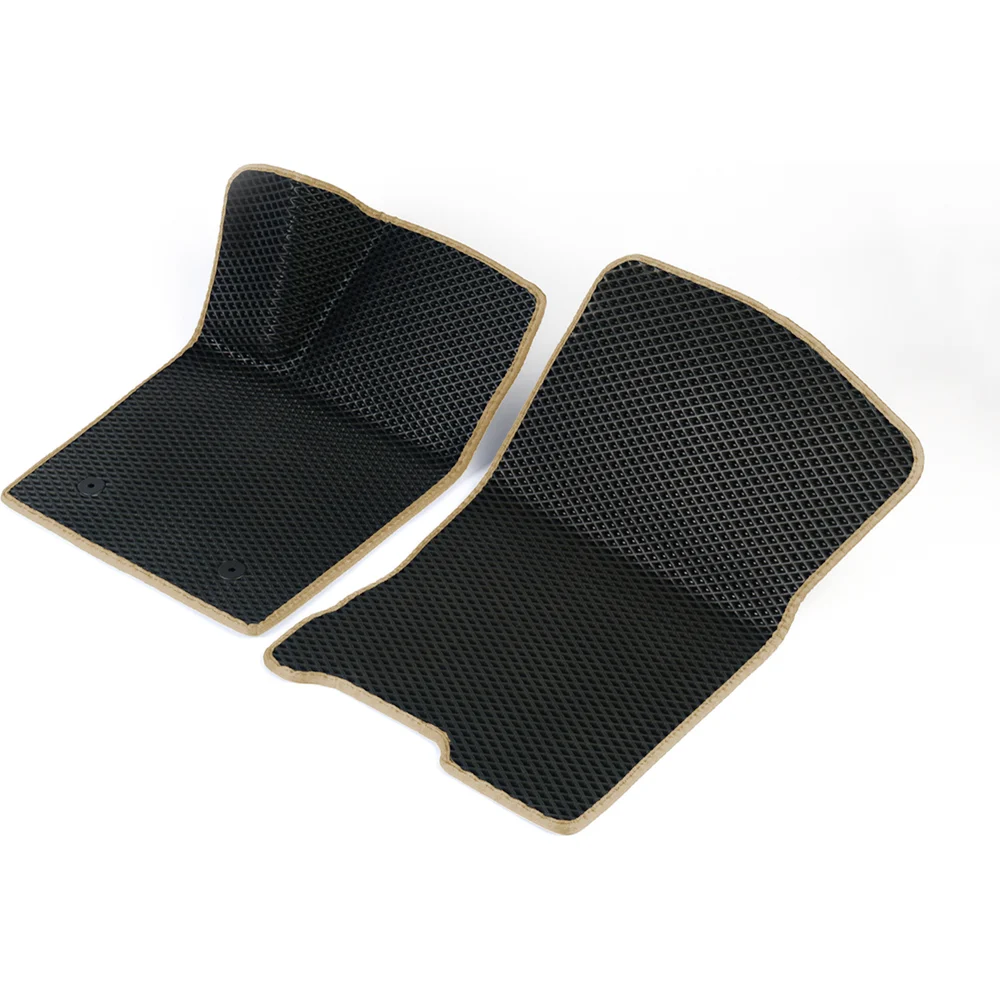Передние коврики для Honda Accord VIII 2007-2012 (Хонда Аккорд 8) Vicecar 2DL16001-бежевый
