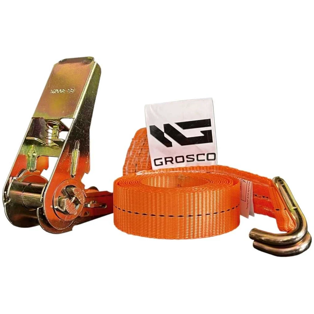 Комплект стяжных ремней для крепления груза Grosco RST10004C0