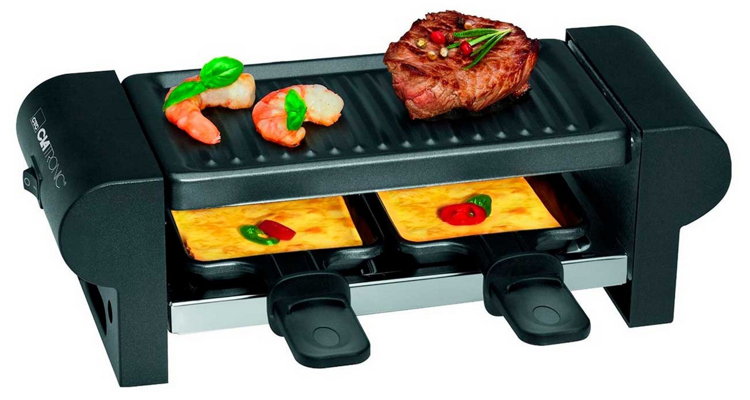 Раклетница Clatronic RG 3592, 350 Вт, антипригарное покрытие