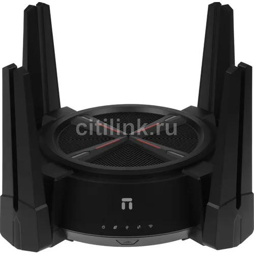 Wi-Fi роутер Netis NX62, Wi-Fi 6, AX6000, 2.4/5ГГц, 4 LAN, черный