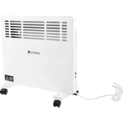 Конвектор PRIMERA Ram PHP-1008-MXR, 1000Вт, с терморегулятором, белый