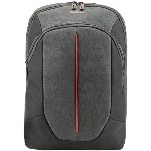 Рюкзак Sumdex PON-263GY, 29х44х9.5 см, 0.6кг, серый