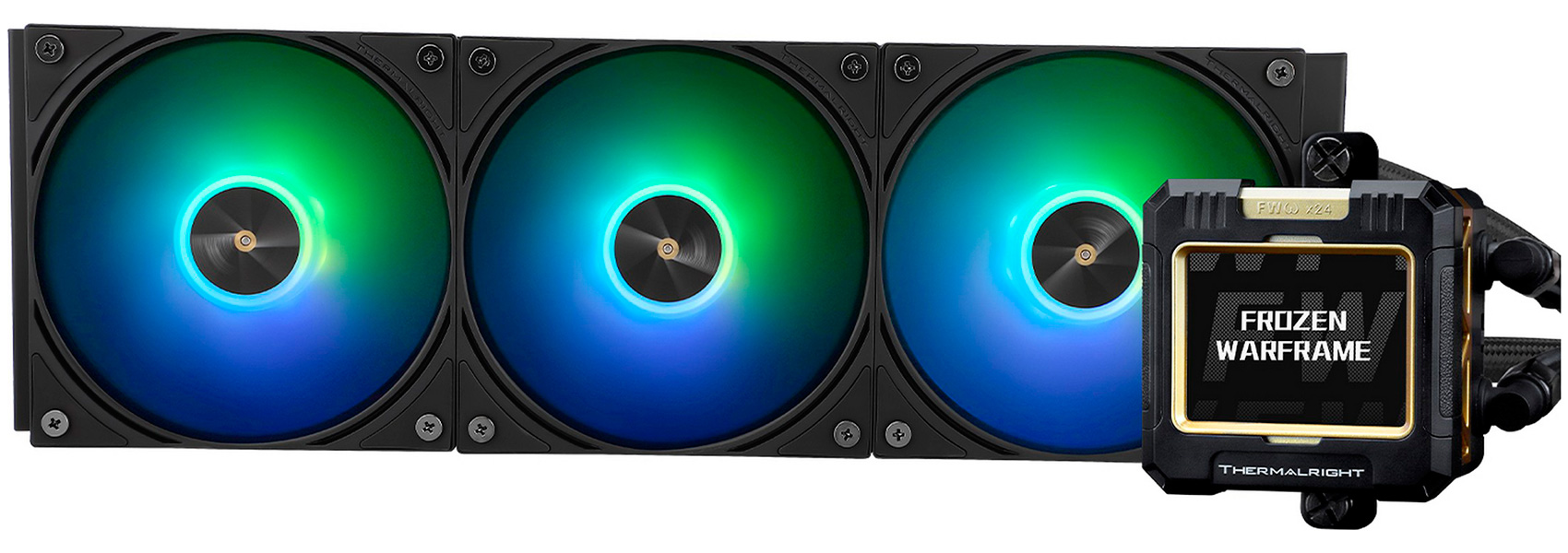 СЖО для процессоров Thermalright Frozen Warframe 360 Black ARGB (F-WFRAME-360-BL-ARGB)