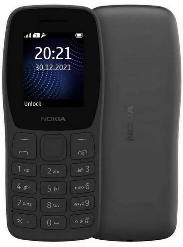 Мобильный телефон Nokia 105 DS TA-1416 темно-серый