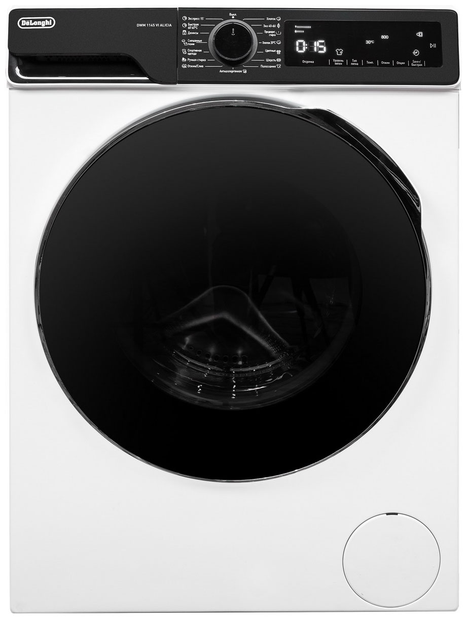Стиральная машина De’Longhi DWM 1145 VI ALICIA, A+++, функция пара
