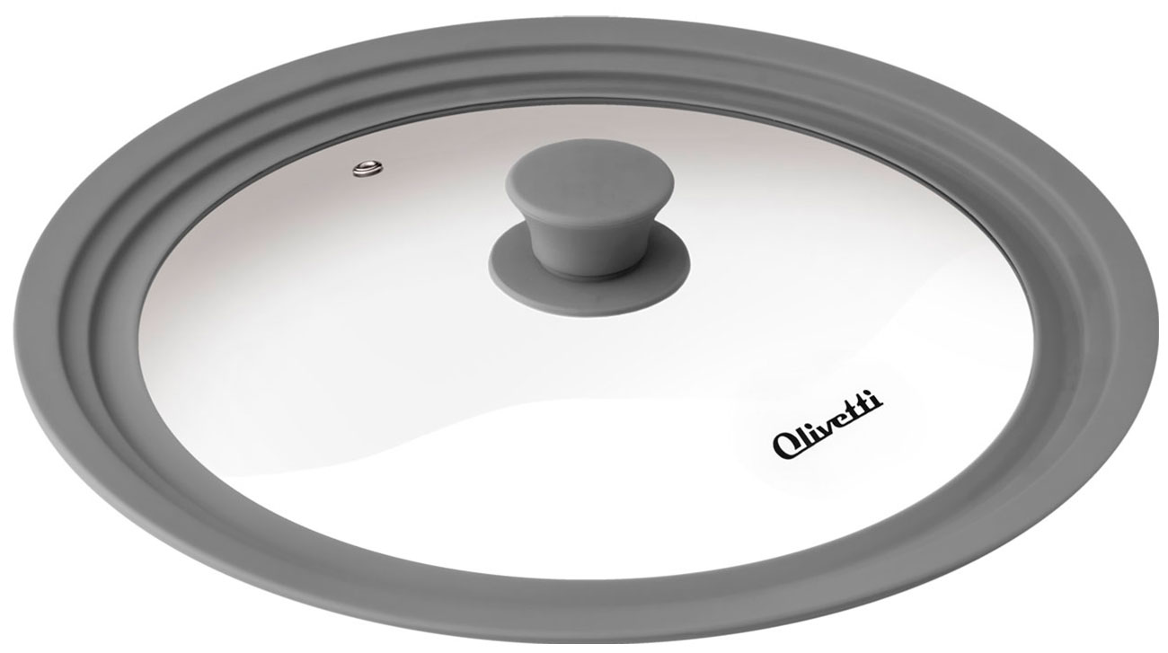 Крышка для посуды Olivetti GLU20 grey универсальная