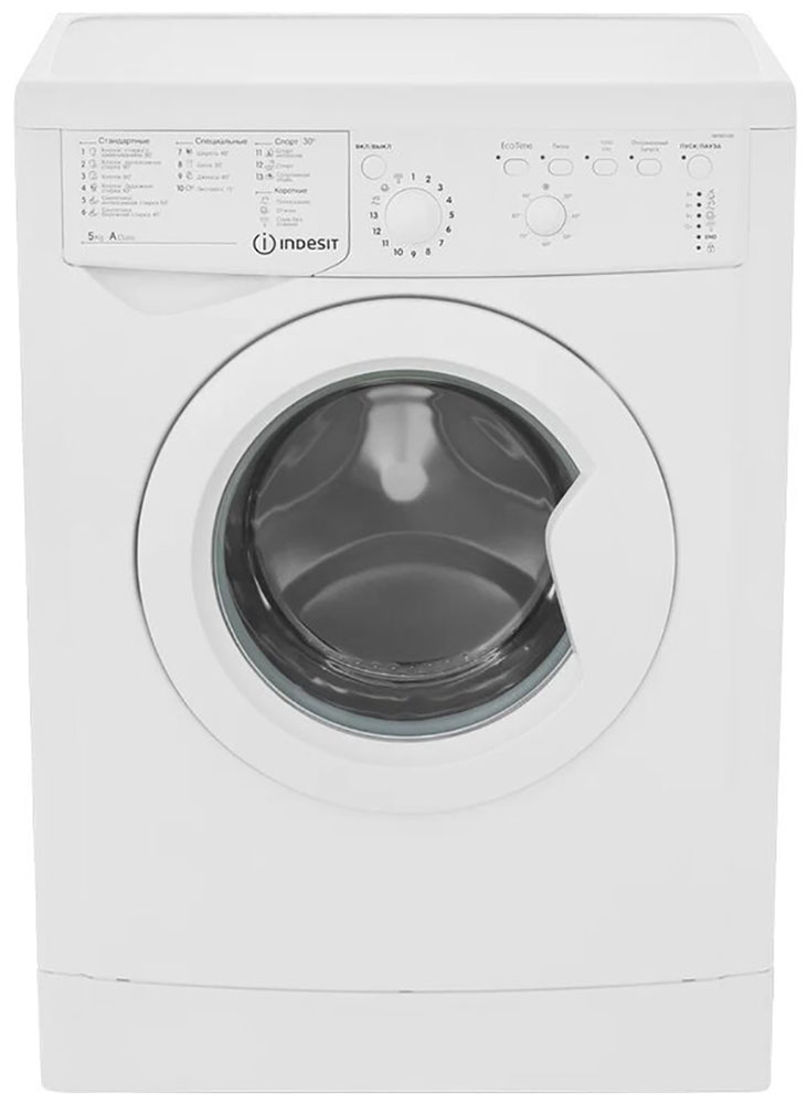 Стиральная машина Indesit IWSB 5105, 16 программ, отсрочка запуска