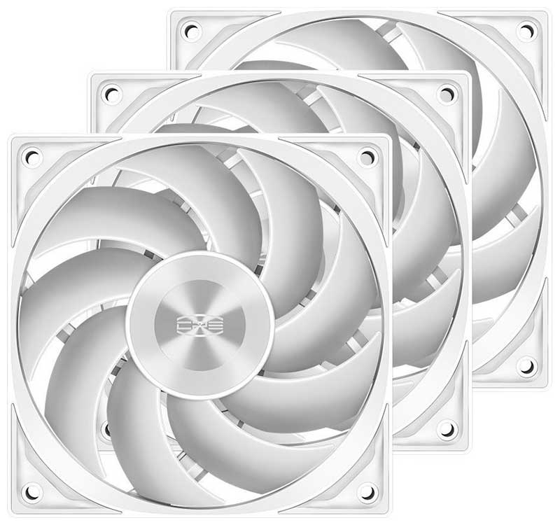 Вентилятор для корпуса PCCooler F5R120 WH 3IN1 3x120mm