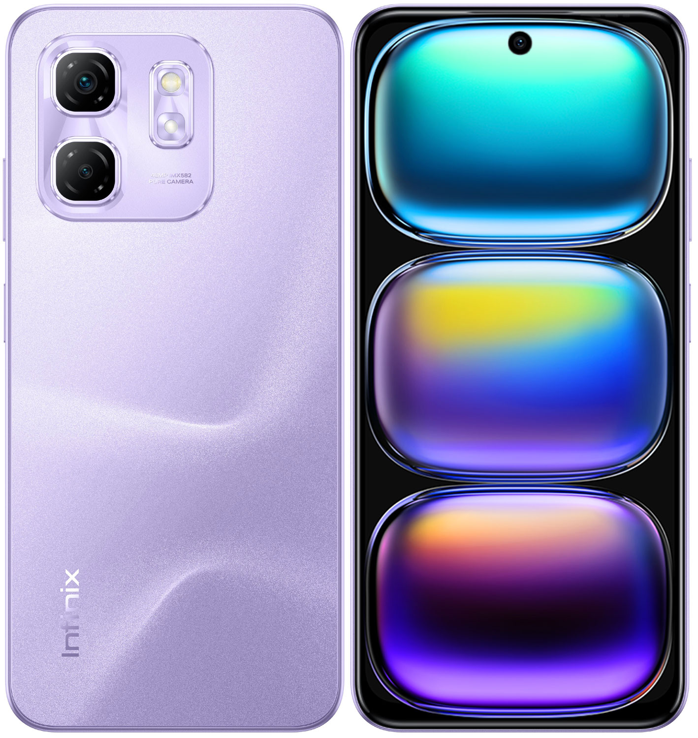 Смартфон Infinix HOT 50i 4+128GB Dreamy Purple