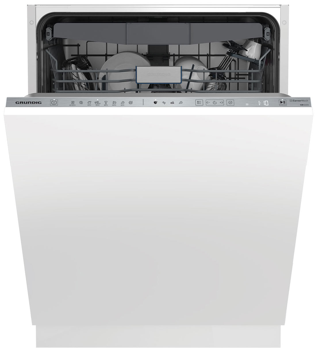 Встраиваемая посудомоечная машина Grundig GNVP4531C, 15 комплектов