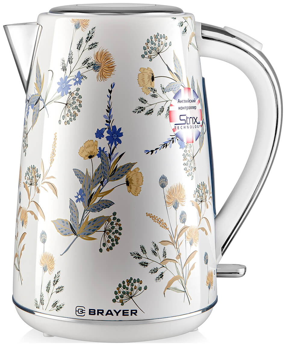 Чайник электрический Brayer BR1083, белый