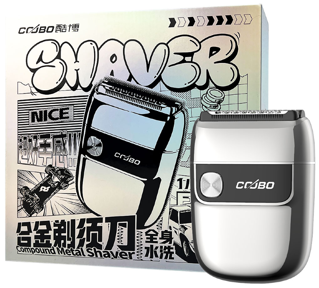 Электробритва Coobo CB-T2, серебристая
