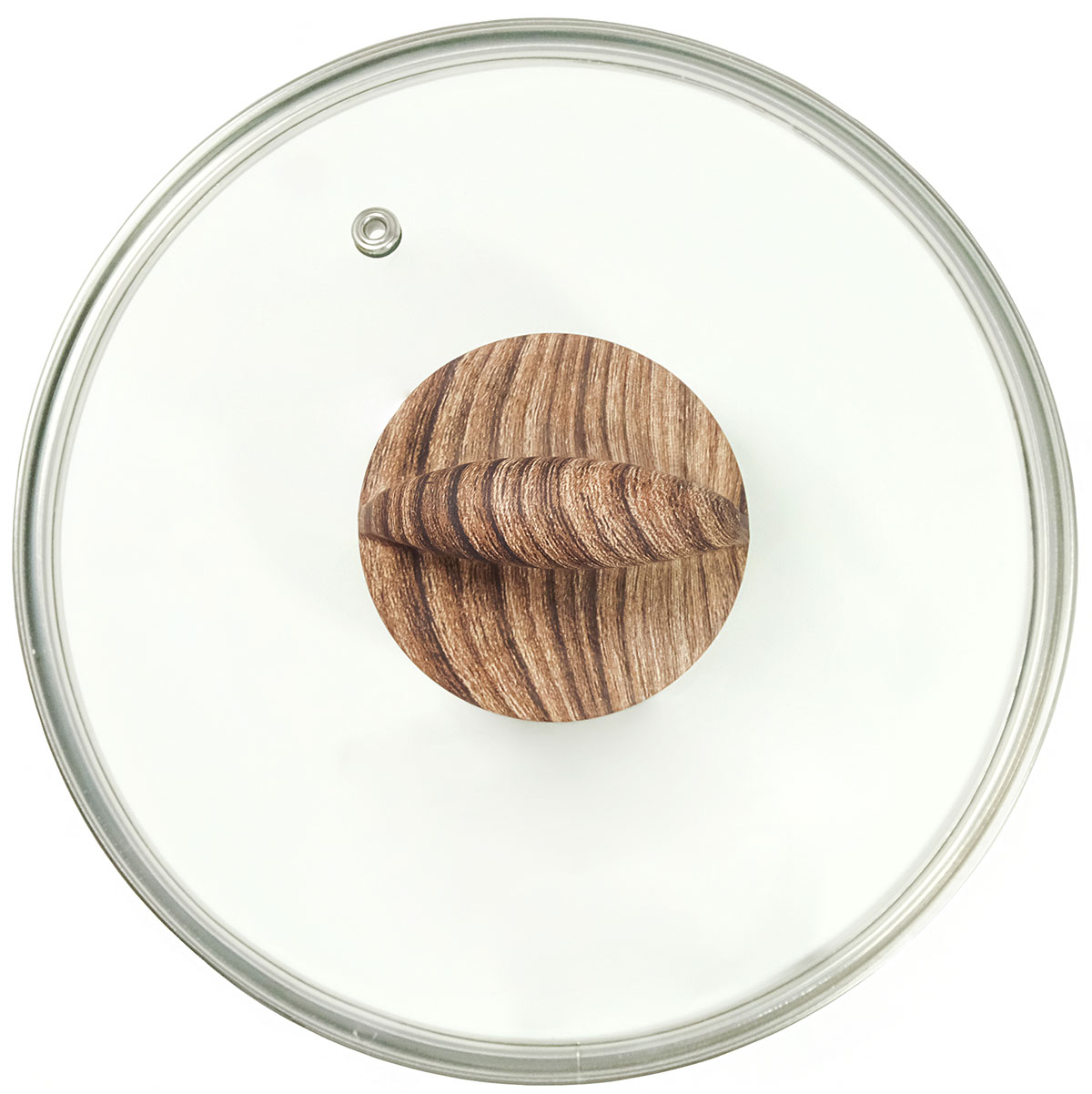 Стеклянная крышка Panairo 20 см, K-D20-WOOD