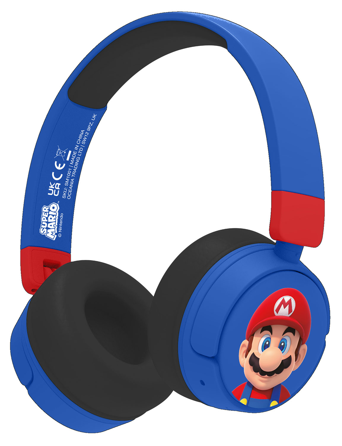 Детские беспроводные наушники Otl Technologies Mario, синий (41000010669)