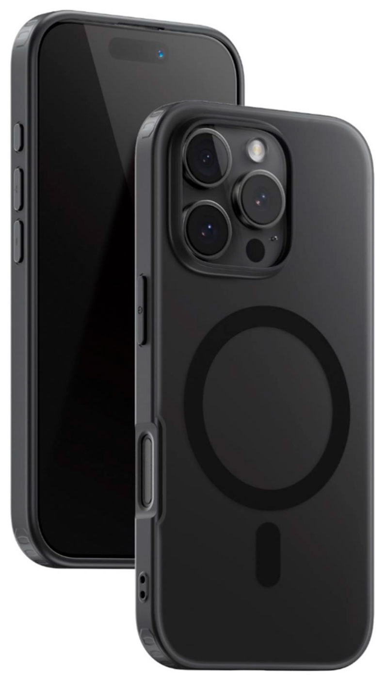 Чехол с магнитным покрытием Type Gorilla ANTIDROP iPhone16 pro, Black (BL-T53-iP16P-ANDP-BK)
