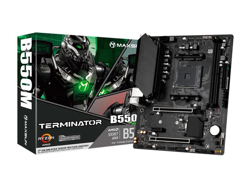 Материнская плата Maxsun TERMINATOR B550M AM4 mATX