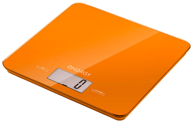 Весы кухонные электронные Energy EN-432 102912 оранжевые